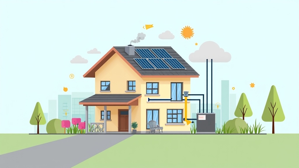 Lakóház napelemes rendszerrel és akkumulátoros energiatárolóval – teljes energetikai megoldás